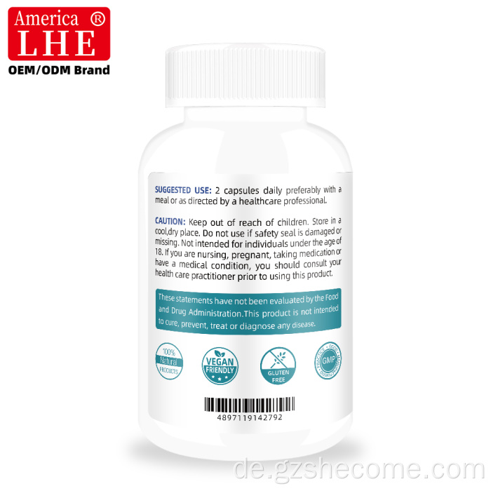 Shecome Liver Health Capsules Leberreinigungs-Detox-Unterstützung